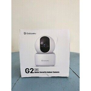 GALAYOU Indoor Security Camera 2K, Pet Camera, 360 Degree WiFi Home Security Cam